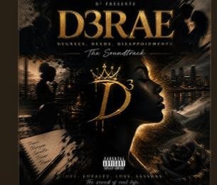 D³: The Official Soundtrack album artwork featuring August Dawn